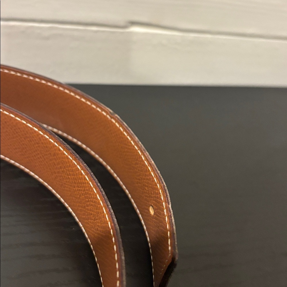 Authentic Hermes Women’s Reversible 32mm Belt Strap - Picture 5 of 6